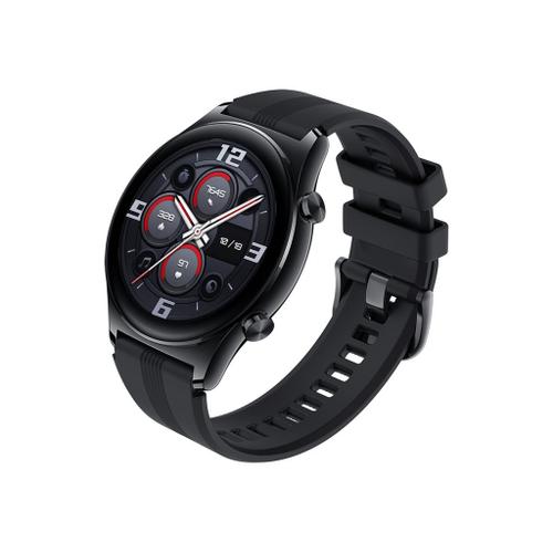 Honor Watch Gs 3 - Noir Minuit - Montre Intelligente Avec Bracelet - Taille Du Poignet : 140-210 Mm - Affichage 1.43" - 4 Go - Bluetooth, Bluetooth - 44 G