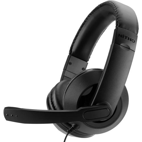 Nx100 Casque De Jeu St¿¿R¿¿O Avec Microphone Pliable, Casque D'¿¿Coute Avec Conducteur De 40 Mm Et Connecteur Mini-Jack De 3.5 Mm, Compatible Avec Pc/Ps4/Ps5/Switch/Xbox One/Xbox Series X/S