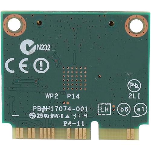 Intel 7260AC Carte R¿¿seau Pci Express Wi-FI, Mini-PCI-E Carte WiFi, avec Bluetooth 4.0, Demi-Mini Interface PCI-E pour Ordinateurs Portables Dell/Toshiba/Acer/Sony/Samsung/ASUS