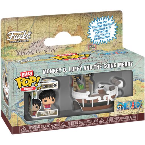 Figurine Funko Pop - One Piece - Monkey D. Luffy et le Vogue