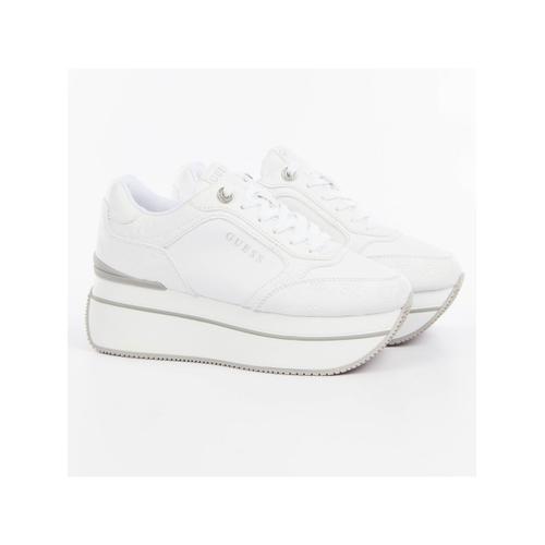 Basket Guess Platform Femme Blanc - 39