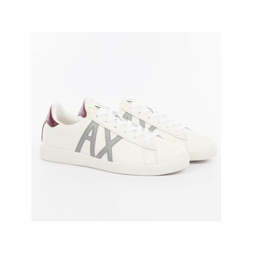 Basket Armani Exchange Ax Luxe Blanc