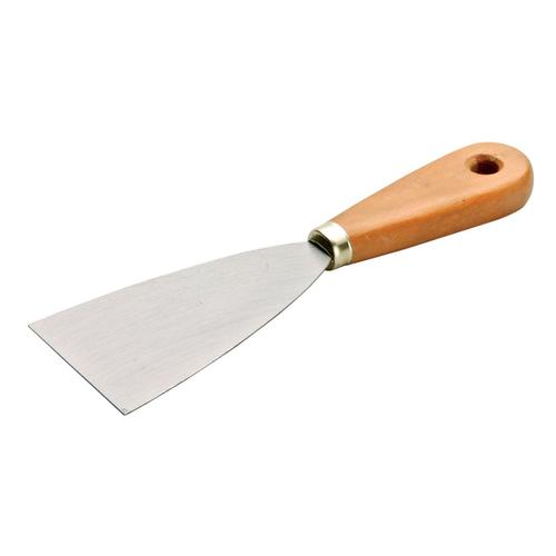 Couteau peintre en acier manche en bois 2cm - NESPOLI - 48315 2