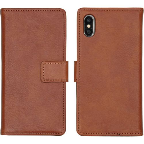 Imoshion Étui De Téléphone Portefeuille Luxe Iphone Xs / X Brun