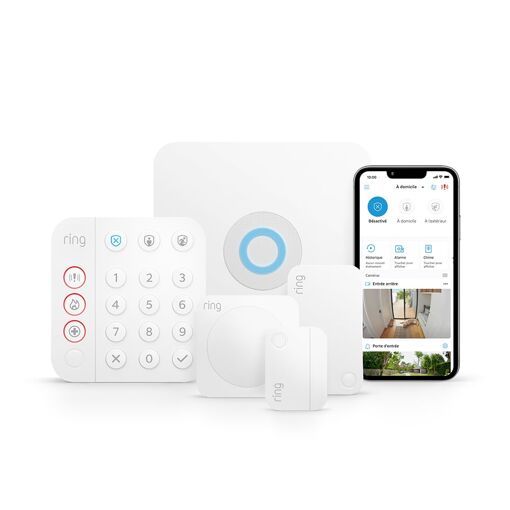 JEXNOVASHOP-Kit Alarm - S | Alarme de maison sans fil connectée, sy...