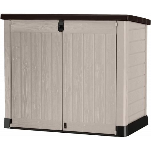 JEXNOVASHOP-KETER Abri Horizontal Range Poubelle SIO Pro - 1200 lit...