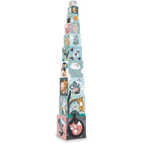 Vilac Cubes Gigognes Les Animaux Michelle Carlslund