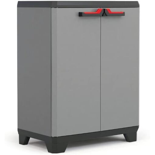 Jexnovashop-Armoire Basse Stilo - Armoire De Rangement Verrouillabl...