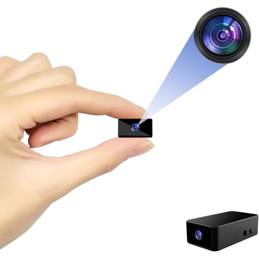 JEXNOVASHOP-Mini Caméra Espion - Mini Camera,1080P Micro Camera, Dé...