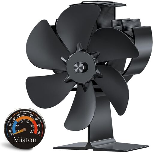 JEXNOVASHOP-Ventilateur Poele à Bois 6 Lames | Ventilateur Cheminée...