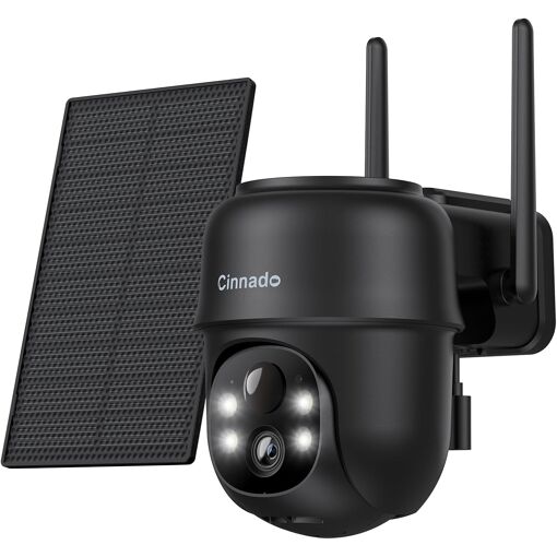 JEXNOVASHOP-Camera Surveillance WiFi Exterieure sans Fil - 2K Camer...