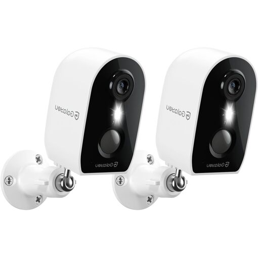 JEXNOVASHOP-Camera Surveillance WiFi Exterieure sans Fil - 2K Camer...