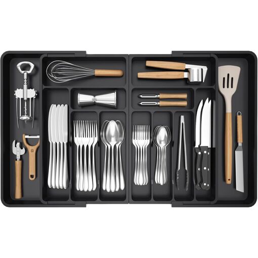 Jexnovashop-Grand Range Couverts, Rangement Couvert Tiroir Cuisine,...