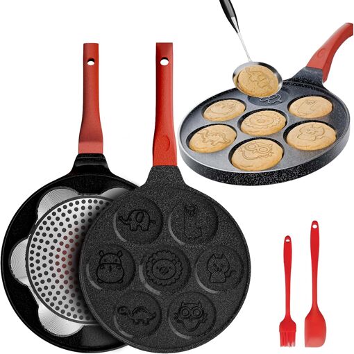 Jexnovashop-Poêle À Pancakes, Poele A Pancakes Induction, Poele Ant...