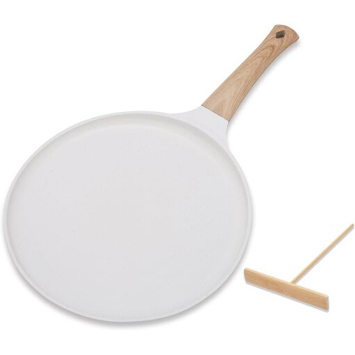 Jexnovashop-Poêle À Crêpes 20 Cm, Crêpière Avec Revêtement Antiadhé...