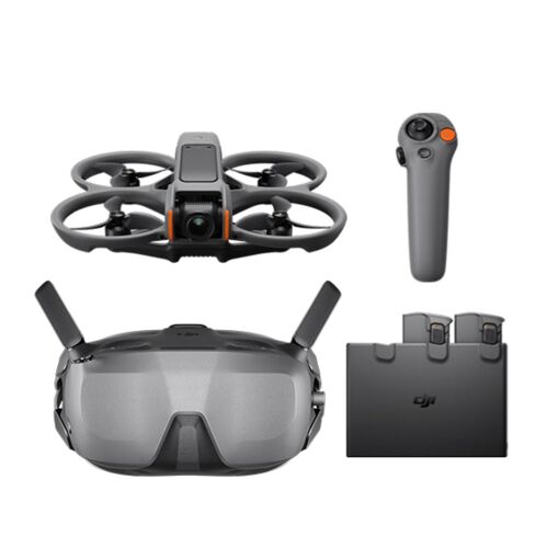 Drone Dji Avata 2 Fly Smart Combo Gris Anthracite +