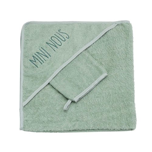 Sortie De Bain - Mini Nous Sauge - Trois Kilos Sept