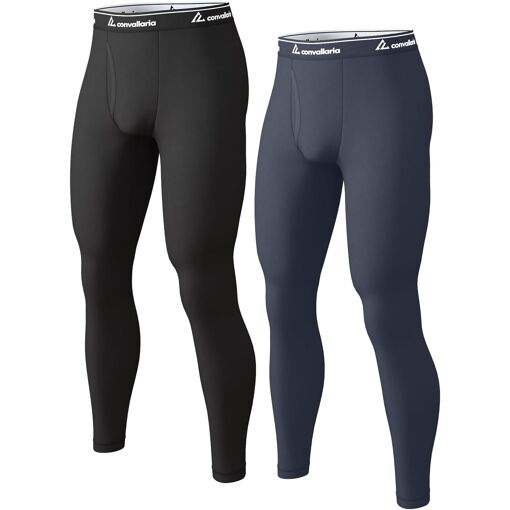 Jexnovashop-Collant Thermique Homme Pantalon Thermiques Caleçon Pou...
