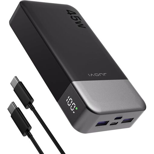 Jgd-J2621 Batterie Externe 45w 20000mah Power Bank, Chargeur Extern...
