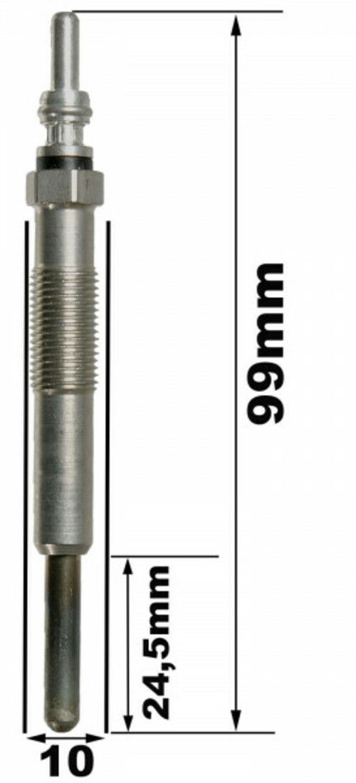 Bougie De Préchauffage - Renault Clio 1.9 D 65 02/2000-05/2001