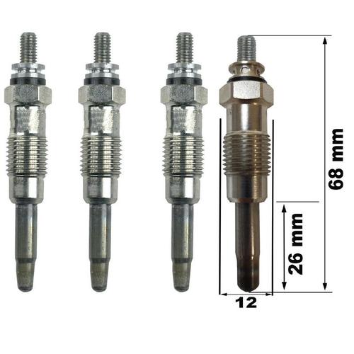 Quatre Bougies De Préchauffage - Renault Clio 1.9 D 65 04/1996-09/1998