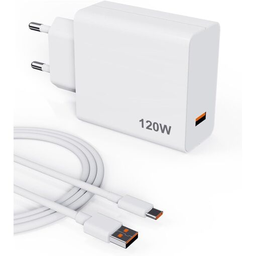JGD-120W Chargeur Rapide pour Xiaomi 14T Pro/14 Ultra/13T Pro/12T/1...
