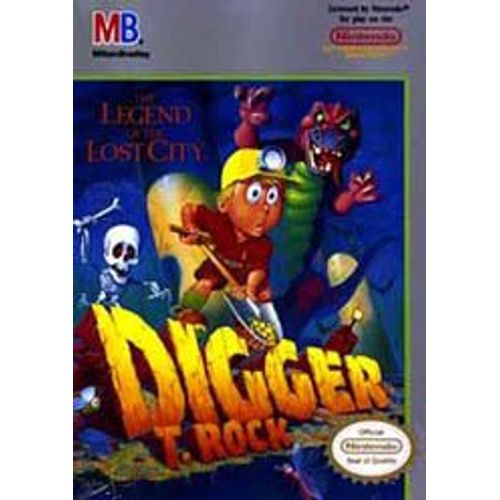 Digger T .Rock : The Legend Of The Lost City Nes Nintendo Nes