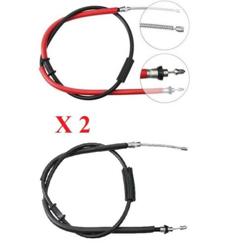 Deux Câbles De Freins Arrières Gauche Et Droit - Fiat Punto 1.6 10/1993-09/1999
