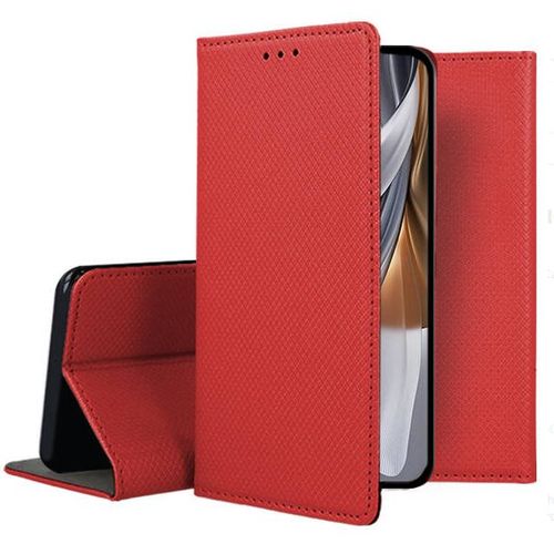 Housse Pour Oppo Reno 10 / 10 Pro 5g - Etui Coque Pochette Portefeuille + Film Ecran - Rouge Magnet