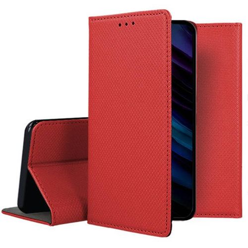 Housse Pour Samsung Galaxy S24 Plus 5g - Etui Coque Pochette Portefeuille + Film Ecran - Rouge Magnet