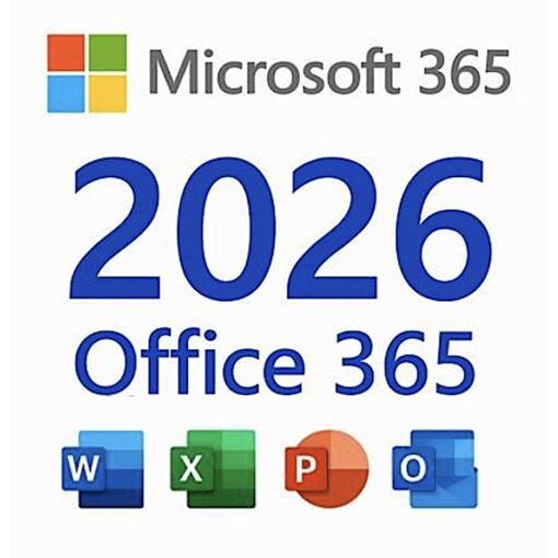 Office 365 Licence Microsoft Version 2026 - Pc/Mac/Ios/Ipad/