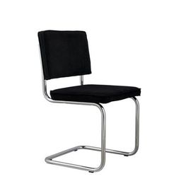 Zuiver - Lot 2 Chaises Ridge Rib - Noir
