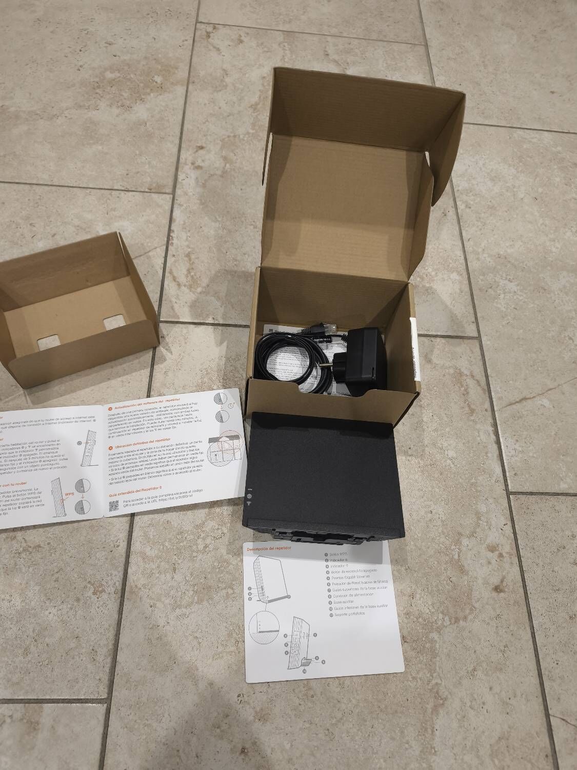 Répéteur wifi 6 orange