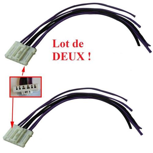 Deux Prises Electriques Pour Feux Arrières - Peugeot 307 Break 2.0 Hdi 107 À Part. 03/2002