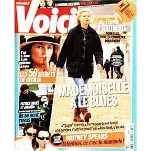 Voici  N° 1054 : Mademoiselle A Le Blues (Flavie Flament)