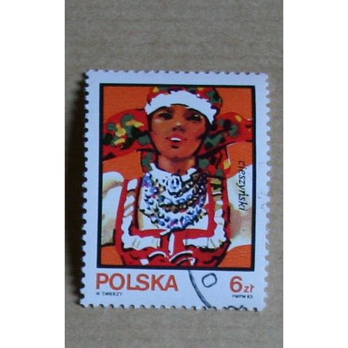 Timbre Oblitéré Pologne