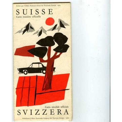 Suisse Carte Routiere Officielle
