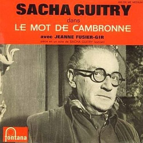 Le Mot De Cambronne