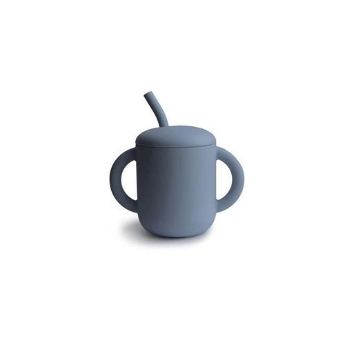 Gobelet D'apprentissage + Paille Marine De Mushie