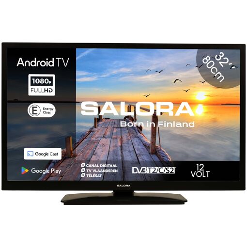 Salora MOBILE32TV TV 32" Full HD Smart TV Wifi Noir 250
