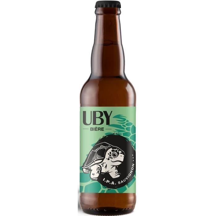 Bi&egrave;re UBY IPA au Sauvignon 75 cl 5,5% vol bouteille