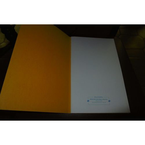 Exacompta Registre Répertoire 19.5x32cm 80pages Jaune 7670