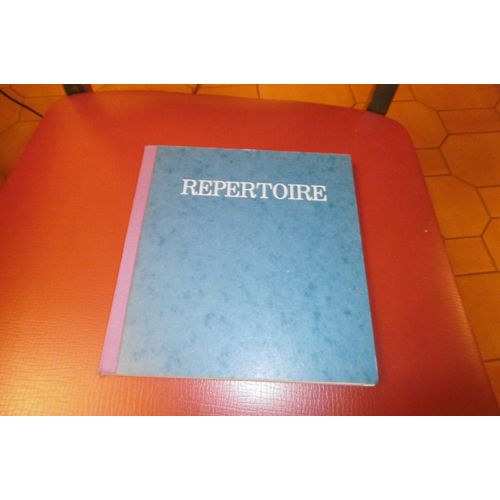 Exacompta Registre Téléphone 19x21cm N° 970 Bleu