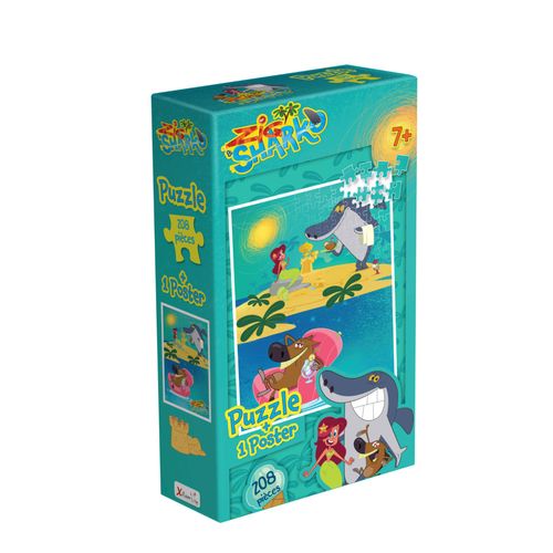 Topi Games Zig Et Sharko - 208 Pièces