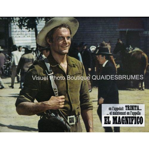 On L'appelait Trinita Et Maintenant On L'appelle El Magnifico: Jeu A De 9 Photos D'exploitation Cinématographique - Format 21x27 Cm - De Enzo Barboni Avec Terence Hill, Gregory Walcott - 1972