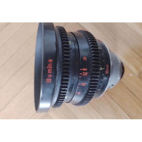 Superbe objectif optar optima 25mm f:1.3 très lumineux Super 16 arriflex aaton éclair bolex