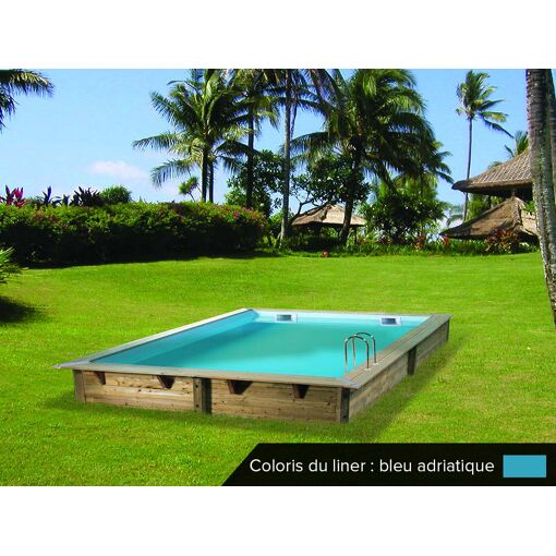 Piscine bois Azura 3,00 x 3,00 x 1,26 m -