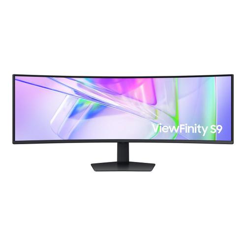 Samsung ViewFinity S9 S49C950UAU - S95UC Series - écran LED - incurvé - 49" - 5120 x 1440 Dual Quad HD @ 120 Hz - VA - 350 cd/m² - 3000:1 - DisplayHDR 400 - 5 ms - 2xHDMI, DisplayPort, USB-C -...