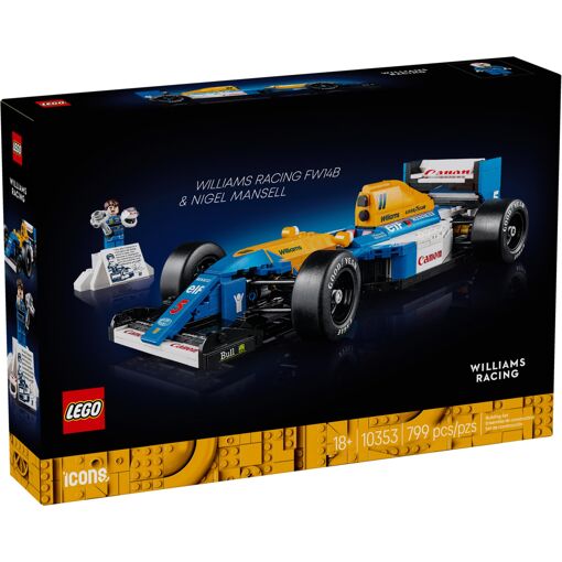 LEGO Icons - Williams Racing FW14B et Nigel Mansell - 10353