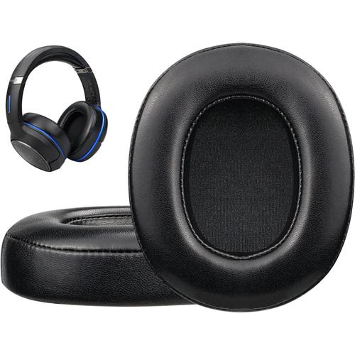 Cuir prot¿¿in¿¿ Plus Doux Mousse Coussin Coussinets pour Turtle Beach Ear Force Elite 800/800X Wireless Gaming Casque de Jeu,avec Mousse ¿¿ m¿¿moire d'isolation phonique